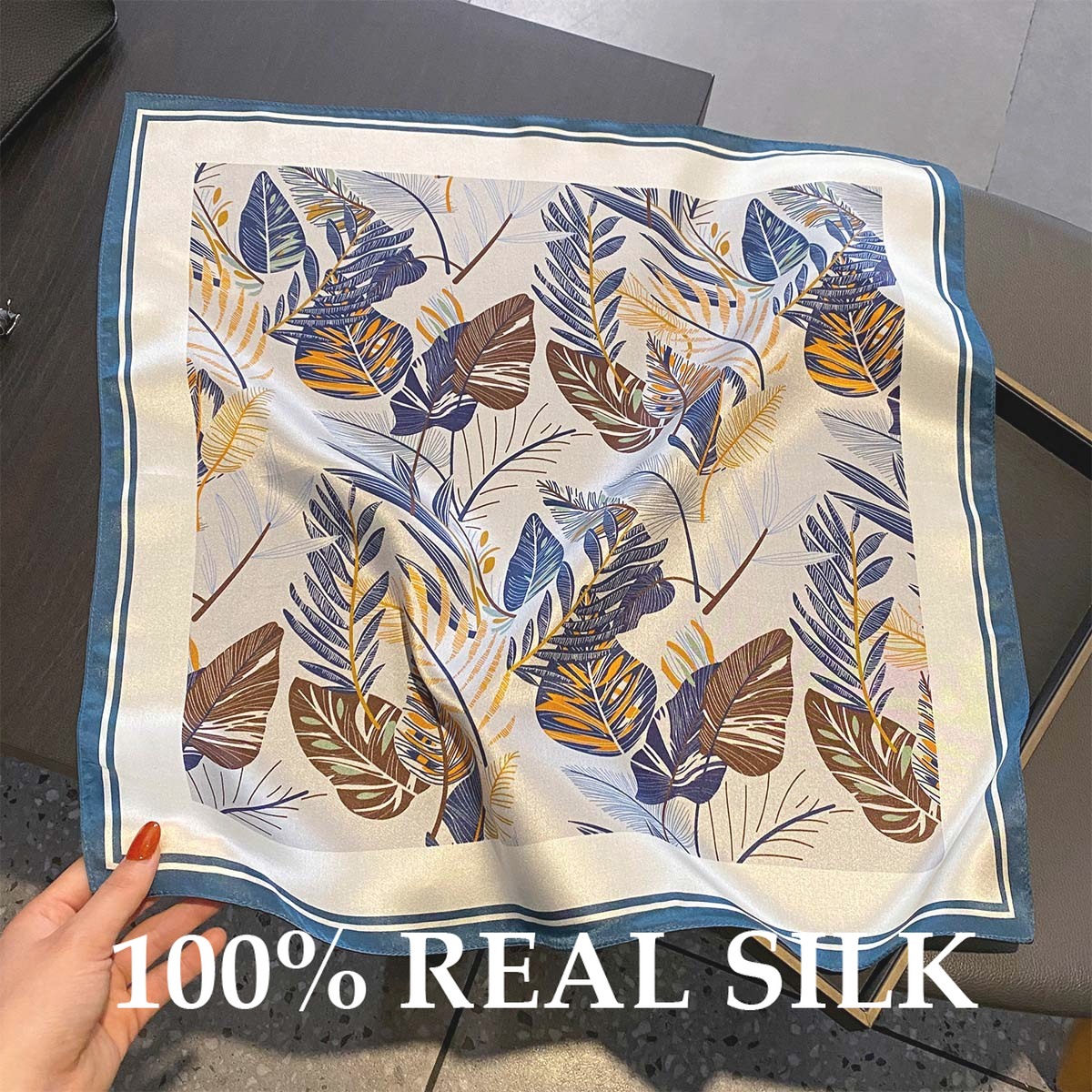 Luxury Skincare Headband - Luxury Brand 100% Real Silk Scarf