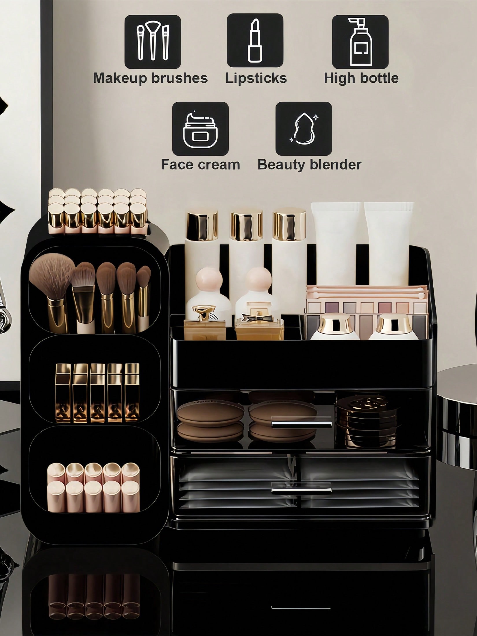 Makeup Organizer Modern Luxury - Luxury Skincare Gift Box review and price