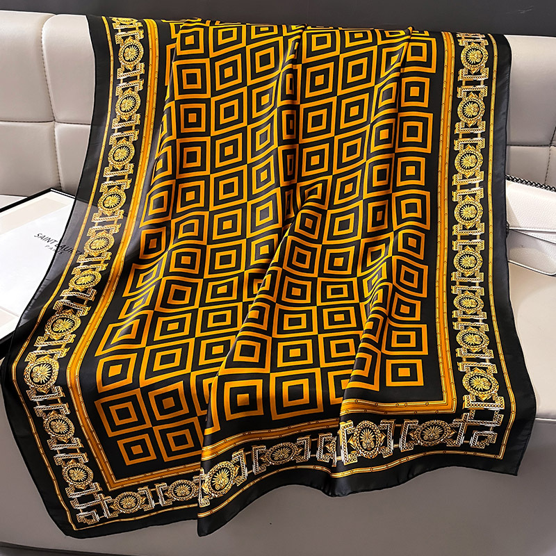Luxury Brand Silk Scarf Women  - Luxury Skincare Headband review and price