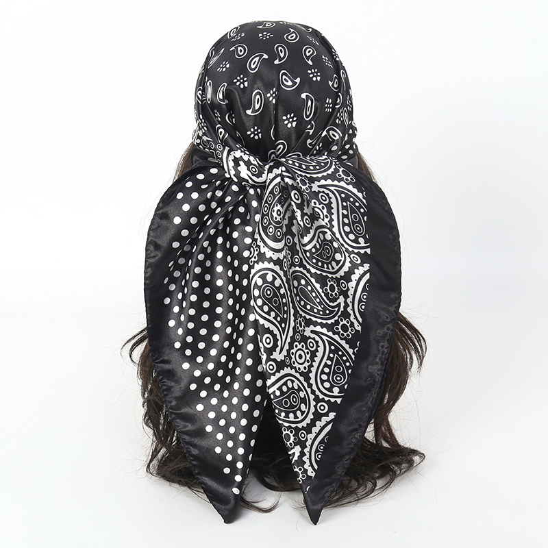 Handkerchiefs Hair Silk Scarf  - Luxury Skincare Headband review and price