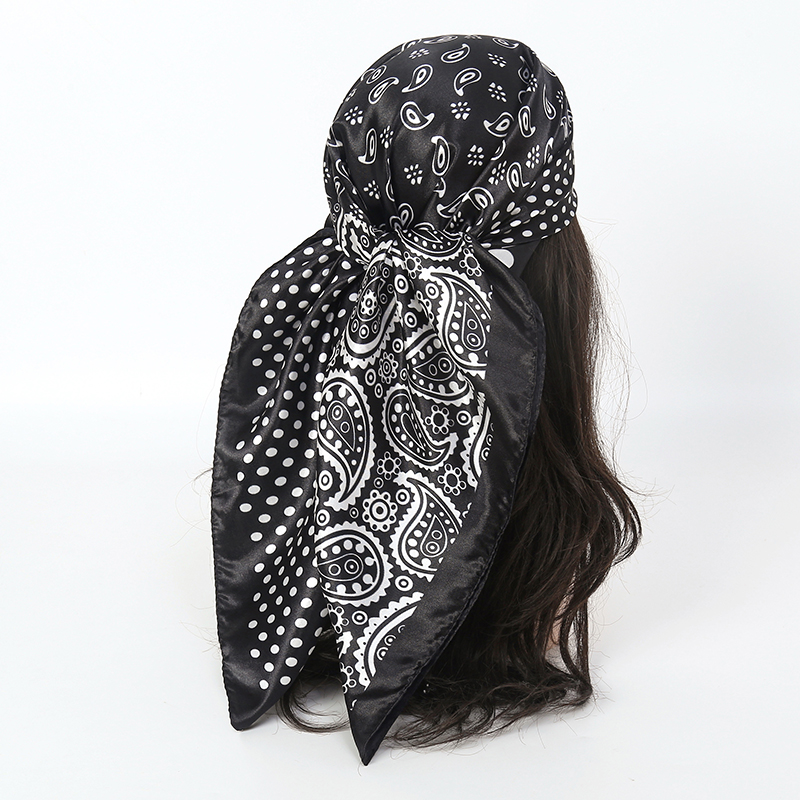 Handkerchiefs Hair Silk Scarf  - Luxury Skincare Headband review and price