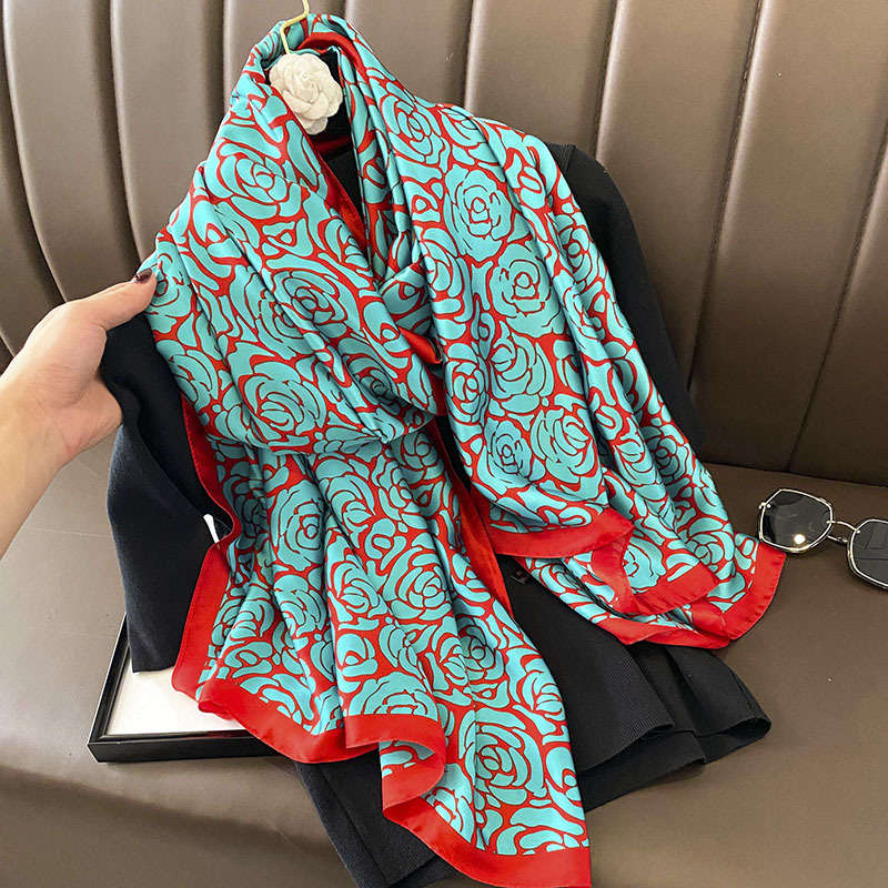 Fashion Print Large Shawl Wrap - Luxury Skincare Headband review and price