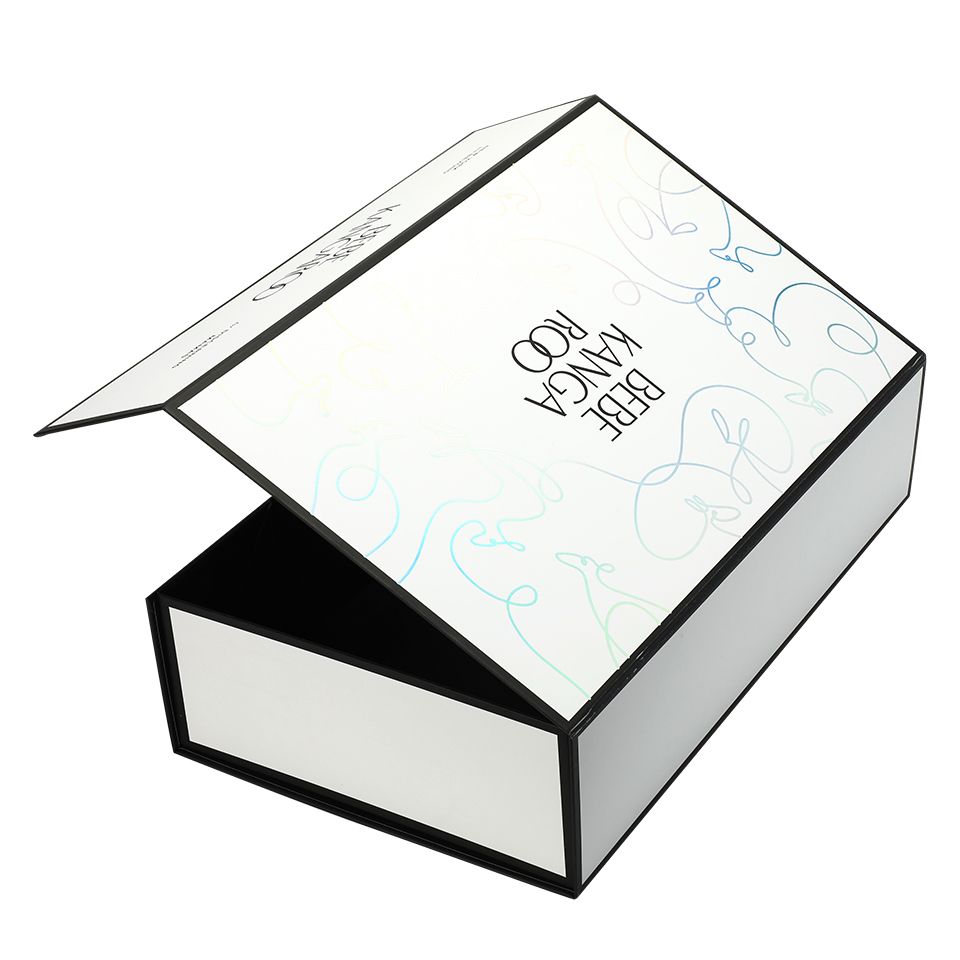 Custom Printed Holographic Log - Luxury Skincare Gift Box review and price