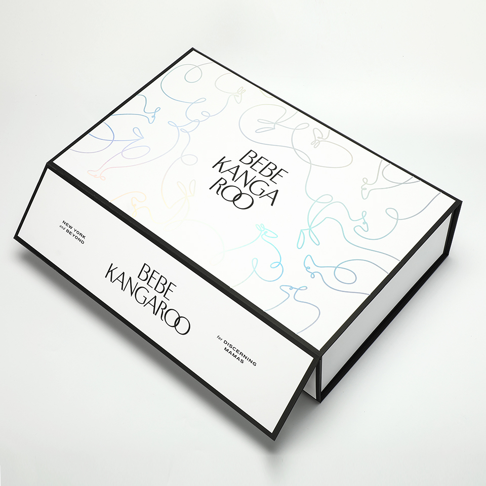 Custom Printed Holographic Log - Luxury Skincare Gift Box review and price